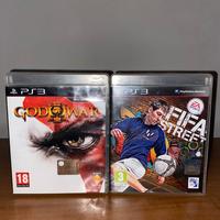 GOW 3 e FIFA street per PS3