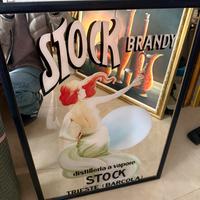 Specchio pubblicitario Stock Brandy