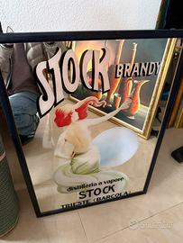 Specchio pubblicitario Stock Brandy