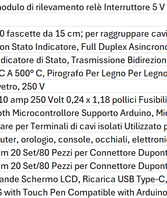 Lotto Elettronica, Strumentazione, Arduino, etc...
