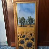 Quadro con girasoli