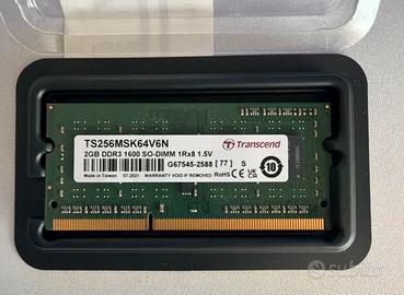 RAM DDR3 2GB 1600MHz SO-DIMM