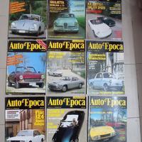 riviste  "auto d'epoca"  la "manovella" 