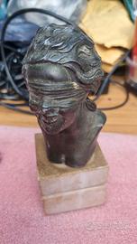 0006NN-Statua Vintage P.Uccello Dea Bendata