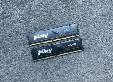 Fury Beast Ram ddr4 16gb