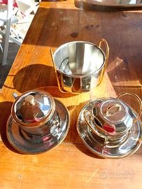 Set formaggiera, zuccheriera,porta ghiaccio