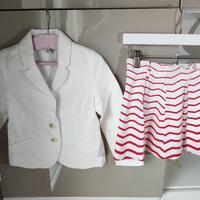 completo giacca e gonna anni 4/5