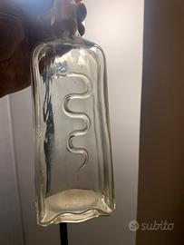 Rara bottiglia di vetro