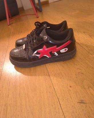 scarpe bape x sprayground 