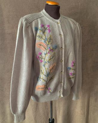 Vintage cardigan🧶Kid mohair