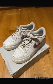 air force 1 bianche e rosa