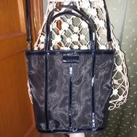 Coccinelle Borsa Shopping Plastica Made in Italy