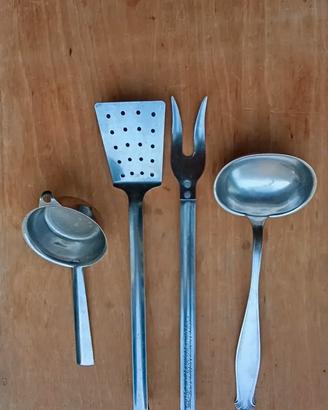Utensili da Cucina Vintage Anni Ottanta Inox 18/10