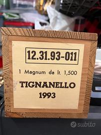 Antinori Tignanello 1993 con astuccio in legno 1,5