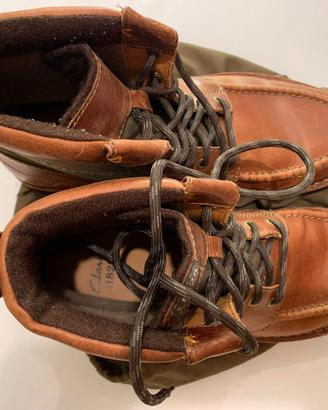 Clarks Sawtel Hi - Stivaletti da uomo (44 e 1/2)