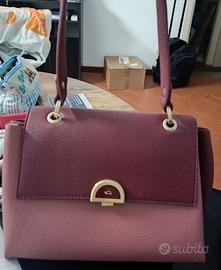 Borsa Carpisa bordeaux e rosa- pari al nuovo