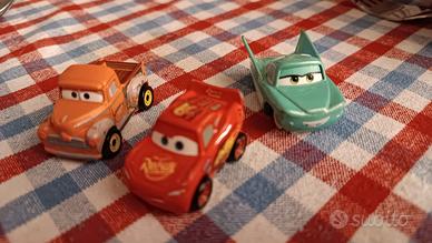 set metallo 3 mini cars saetta mcqueen cricchetto