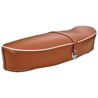 Sella biposto Vespa Primavera marrone