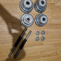 GymBeam Set di Manubri da 30 kg