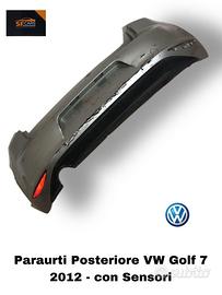 PARAURTI POSTERIORE COMPLETO VOLKSWAGEN Golf 7 Ber