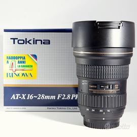 Tokina AT-X 16-28mm f/2.8 Pro FX per Nikon FX/DX