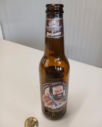 bottiglia di birra Bud Spencer 