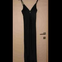 Vestito lungo da sera Slip-Dress con strass