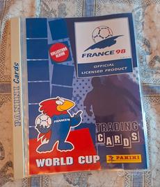 Raro album Vuoto Panini France 98 Trading Cards 