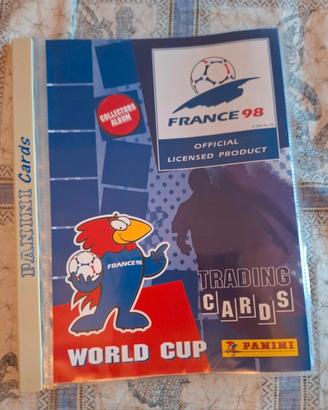 Raro album Vuoto Panini France 98 Trading Cards 