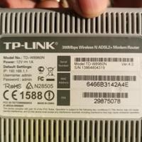 TP-LINK ADSL2+ modem, wi-fi acces point 300mbps