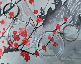 coppia portachiavi fototessera 