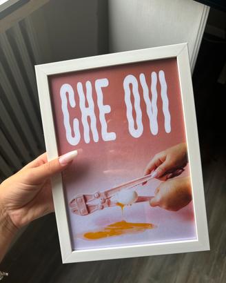 quadro con poster 15x21