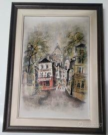 Quadro vintage litografie francesi.