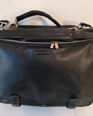borsa cartella Piquadro linea Modus pelle nera