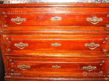 Camera LETTO PIEMONTESE-1927-NOCE & CILIEGIO