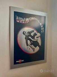 Quadro pubblicitario Martini vintage anni 90’