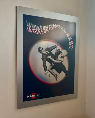 Quadro pubblicitario Martini vintage anni 90’