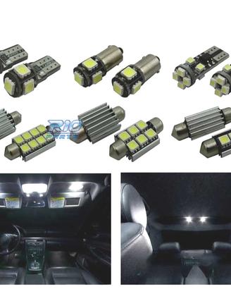 KIT 17 LAMPADE LED INTERNE PER AUDI A4 S4 B5 SEDAN
