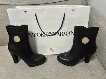 STIVALETTO EMPORIO ARMANI N 37 100% VERA PELLE