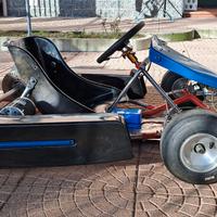 Go kart elettrico artigianale