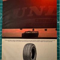 Pubblicità Dunlop SP Le Mans originale vintage