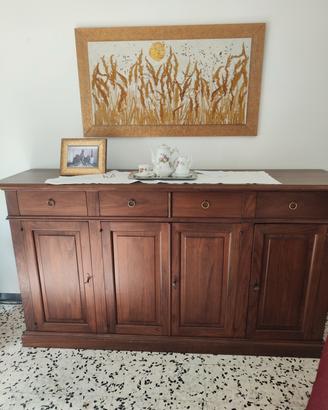 madia come nuova legno massello v