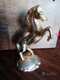 cavallino rampante vintage ceramica