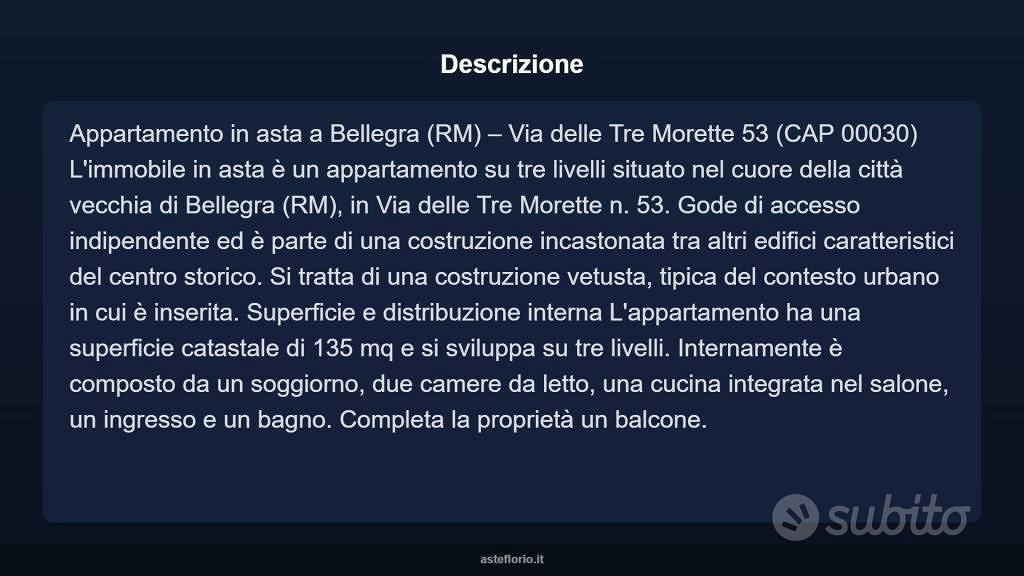 Appartamento – Bellegra, Roma Capitale - Vista 4