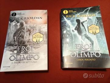 Coppia Libri "Eroi dell'Olimpo"