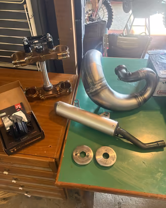 Lotto ricambi Yamaha fantic