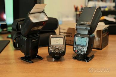 2 Flash Speedlite YN600EX-RT II +  ST-E3-RT II  