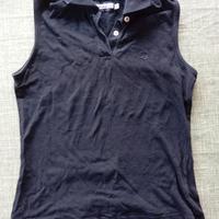 maglietta nera senza maniche Invicta, taglia M