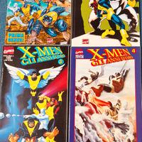 Marvel Italia - X-Men gli anni d'Oro numeri 1-4.