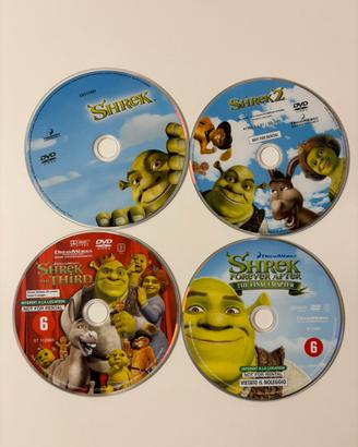 Shrek 1,2 e 6 Film DVD